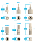 High Pressure PEEK Adapters