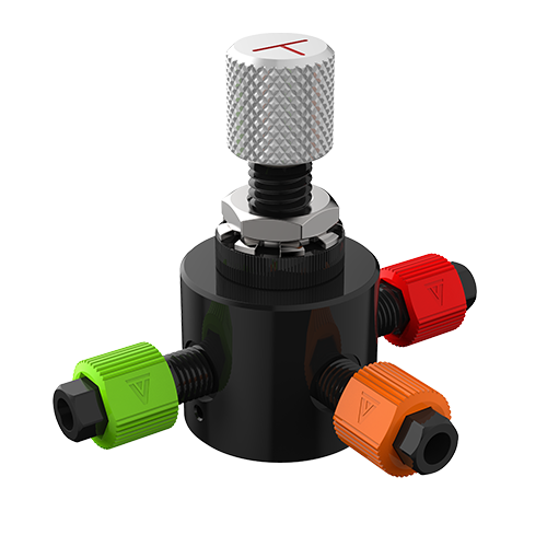 660100 - Micro Valves for LC and GC T Flowpath - 3 Port