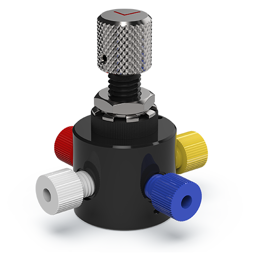 660320 - Micro Valves for LC and GC with 90º Flowpath - 4 port