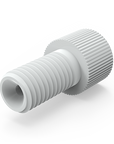 Color-Coded Polyacetal Nuts for Flangeless 1/4-28 Connections