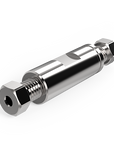 Imperial to Metric UHPLC Stainless  Steel Reducing Union, Complete