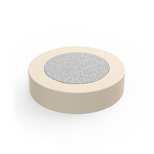 PEEK-Encased Stainless Steel Frits (.115&quot; / 2.92mm Ring OD)