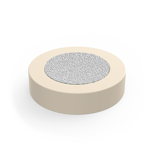 PEEK-Encased Stainless Steel Frits (.115&quot; / 2.92mm Ring OD)