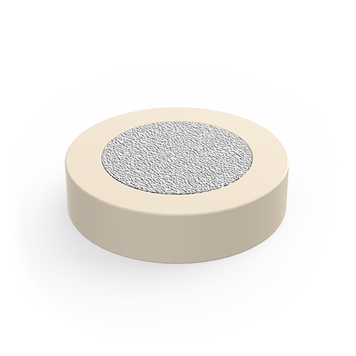 PEEK-Encased Stainless Steel Frits (.115&quot; / 2.92mm Ring OD)