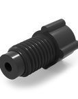 Polypropylene Color-Coded Fingertight Nuts for Flanged 1/4-28 Connections (For 1/16" Tubing OD)
