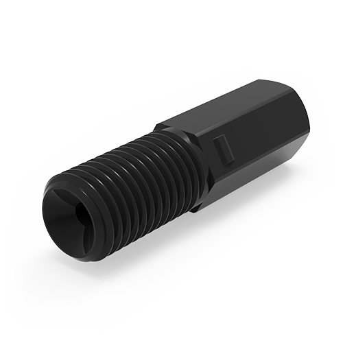 PPS Hex-Head Flangeless Nuts – 1/4&#39;&#39;-28 (Pack of 10)