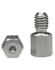 1/16" Stainless Steel Nut for Rheodyne® Valves - 10-32 (5 pack)
