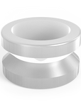 Collapsible CTFE Ferrule for use with PPS Hex Head Nuts
