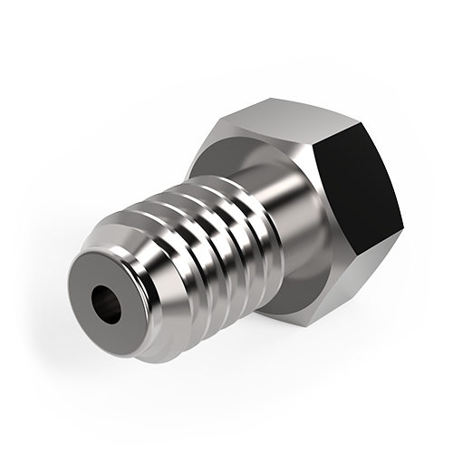 1/32" Valco® Stainless Steel Nut Standard Length
