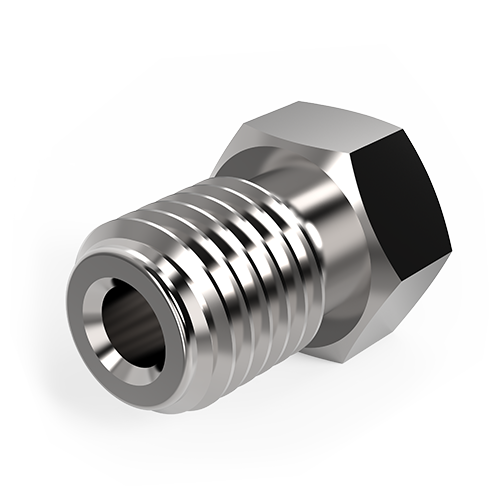 1/8&quot; Valco® Stainless Steel Nut (5/16-24 Thread)