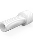 Color-Coded Polyacetal Nuts for Flangeless 1/4-28 Connections