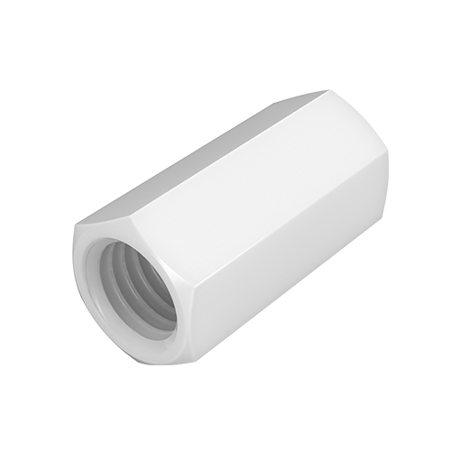 Low Pressure Polyamid Union - body only, 1/4''-28, for flanged tubing only