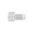 Polypropylene Color-Coded Fingertight Nuts for Flanged 1/4-28 Connections (For 1/16" Tubing OD)