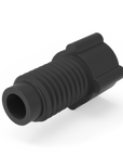 Polypropylene Color-Coded Fingertight Nuts for Flanged 1/4-28 Connections (For 1/16" Tubing OD)