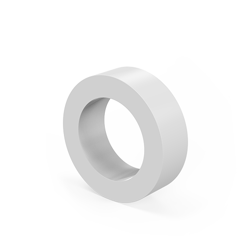 Polypropylene Flanged Ring Washer - 1/8''