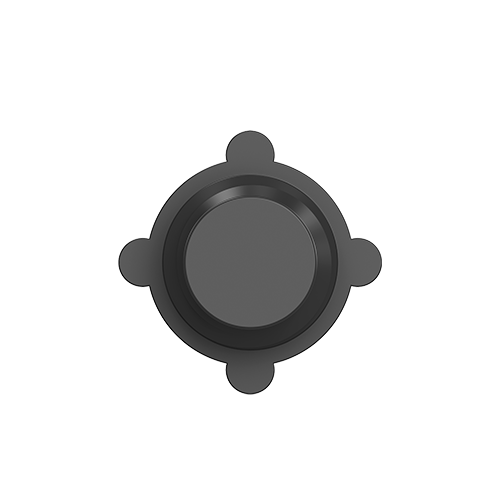 Polypropylene plugs for 10-32 or 1/4-28 fittings