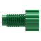 Polypropylene Color-Coded Fingertight Nuts for Flanged 1/4-28 Connections (For 1/16" Tubing OD)