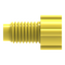 Polypropylene Color-Coded Fingertight Nuts for Flanged 1/4-28 Connections (For 1/16" Tubing OD)