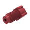 Polypropylene Color-Coded Fingertight Nuts for Flanged 1/4-28 Connections (For 1/16" Tubing OD)