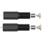 PPS Hex-Head Nuts - Flangeless or Flanged 1/4-28 Connections ferrule 1/16'', 1/4''-28