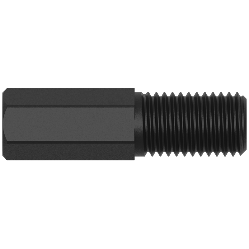 PPS Hex-Head Nuts - Flangeless or Flanged 1/4-28 Connections ferrule 1/16'', 1/4''-28