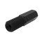 PPS Hex-Head Nuts - Flangeless or Flanged 1/4-28 Connections ferrule 1/16'', 1/4''-28