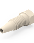 PEEK One-Piece Hex-Head Fittings for use up to 5,000 psi - 5 pack