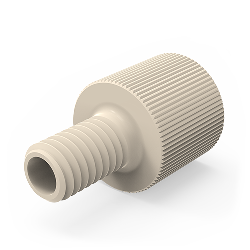 High Pressure PEEK Nuts with Single Ferrules