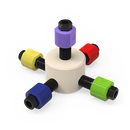 Low Pressure PEEK Manifold -  Complete with Fittings