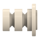 Collapsible PEEK Ferrule for use with PPS Hex Head Nuts