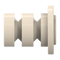 Collapsible PEEK Ferrule for use with PPS Hex Head Nuts