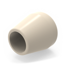 High Pressure PEEK Nuts with Single Ferrules