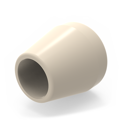 High Pressure PEEK Nuts with Single Ferrules