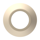 High Pressure PEEK Nuts with Single Ferrules