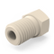 High Pressure PEEK Nuts with Single Ferrules