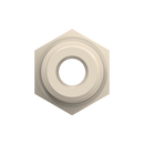 High Pressure PEEK Nuts with Single Ferrules