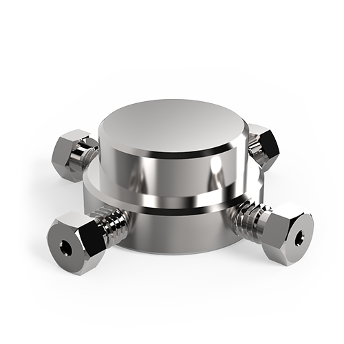 Stainless Steel Cross - For 1/16'' Tubing